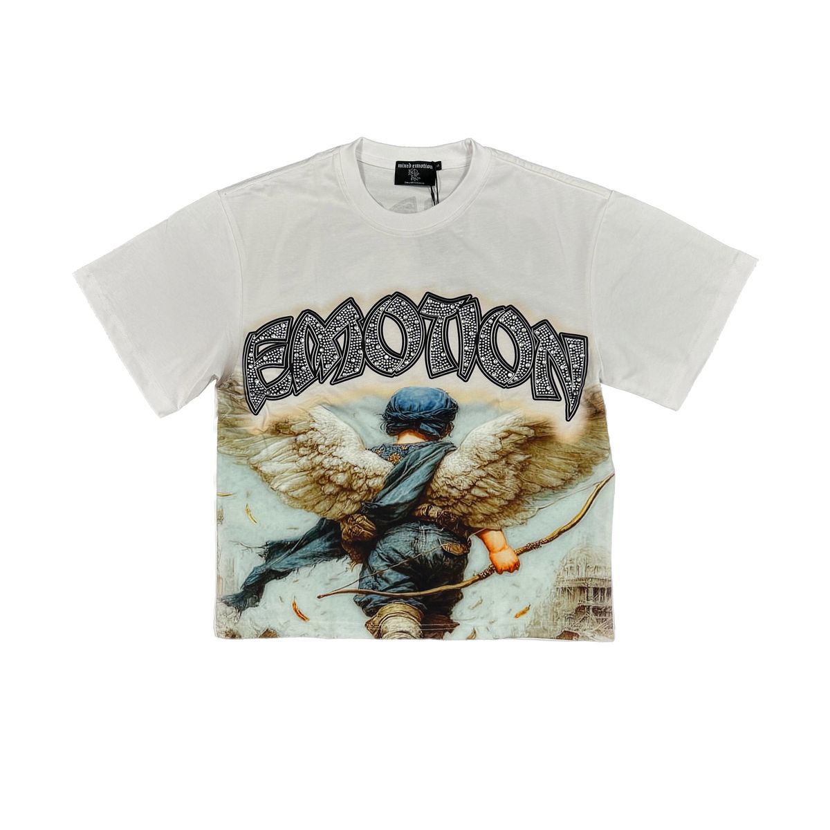 Mixed Emotions Shirt - Arch Angel White