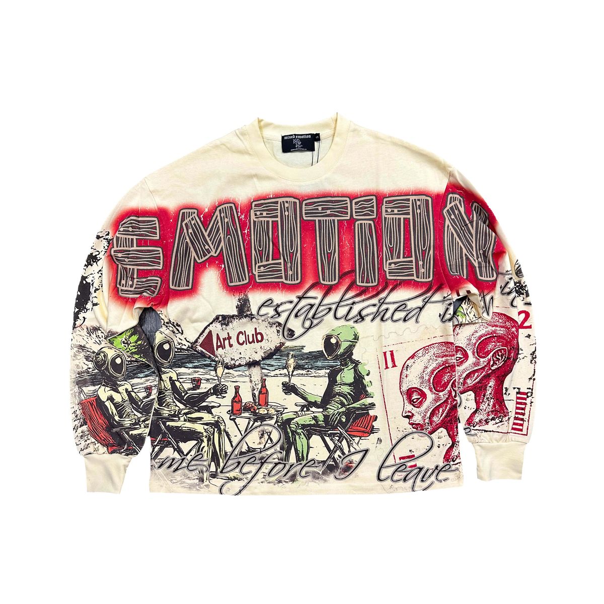 Mixed Emotions Shirt - Art Club Long Sleeve
