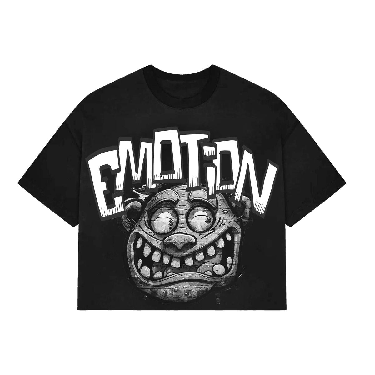 Mixed Emotions Shirt - Black Monster