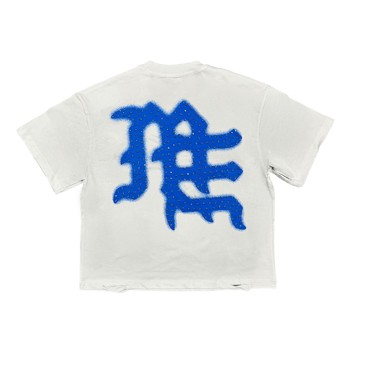Mixed Emotions Shirt- Emotions Never Die Blue